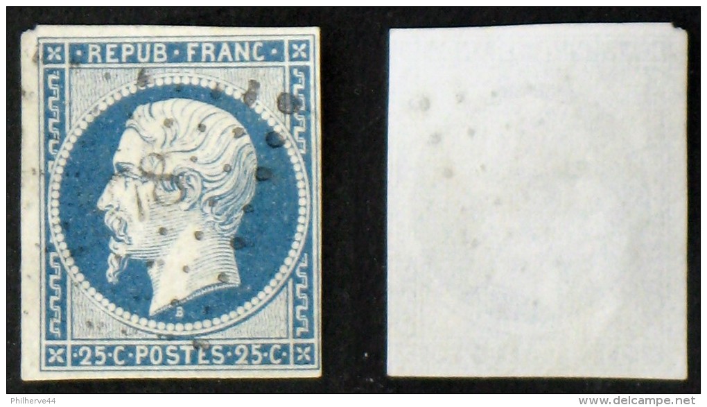 N° 10 25c NAPOLEON REPUB TB Cote 45€ - 1852 Louis-Napoléon