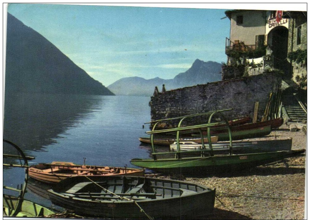 GANDRIA  Lago Di Lugano Recto Verso Beaux Timbres Europa 30 + Train 5 - Lugano