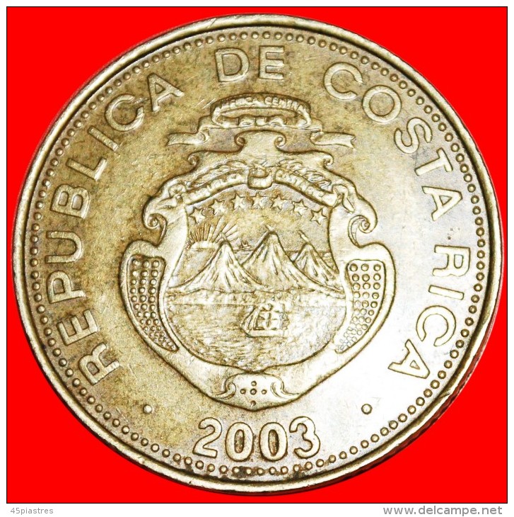 * THICK NUMERALS: COSTA RICA  500 COLONES 2003! LOW START NO RESERVE! - Costa Rica
