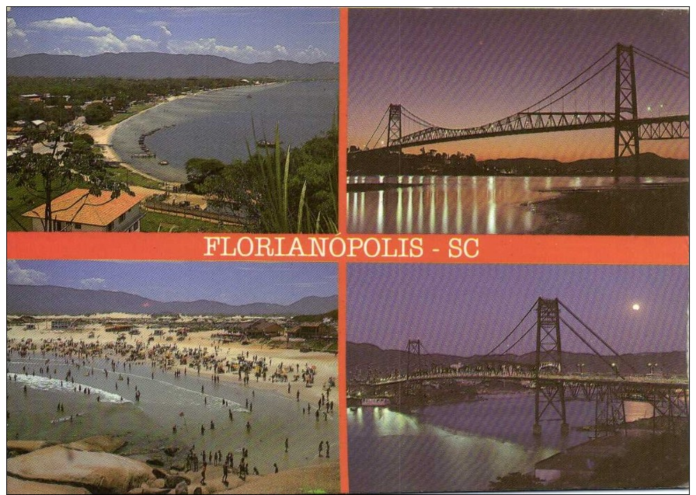 FLORIANPOLIS  Recto Verso Beaux Timbres Bresil - Florianópolis