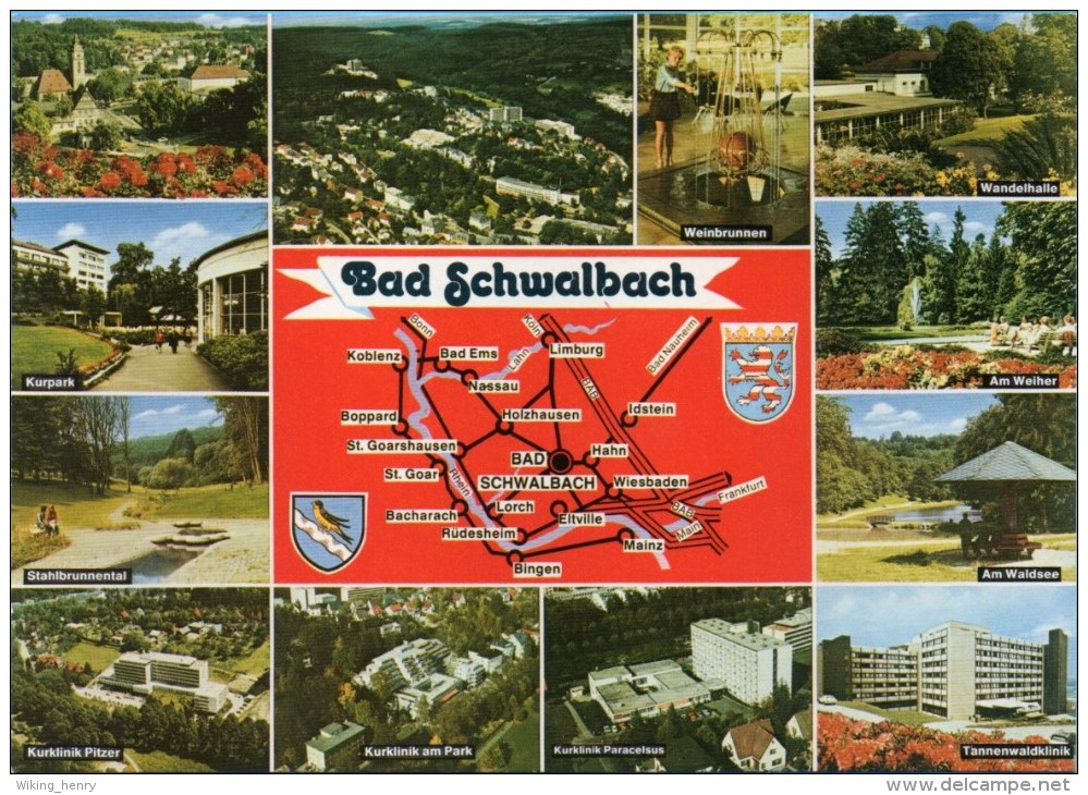 Bad Schwalbach - Mehrbildkarte 17 - Bad Schwalbach