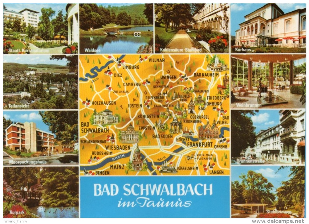 Bad Schwalbach - Mehrbildkarte 18 - Bad Schwalbach