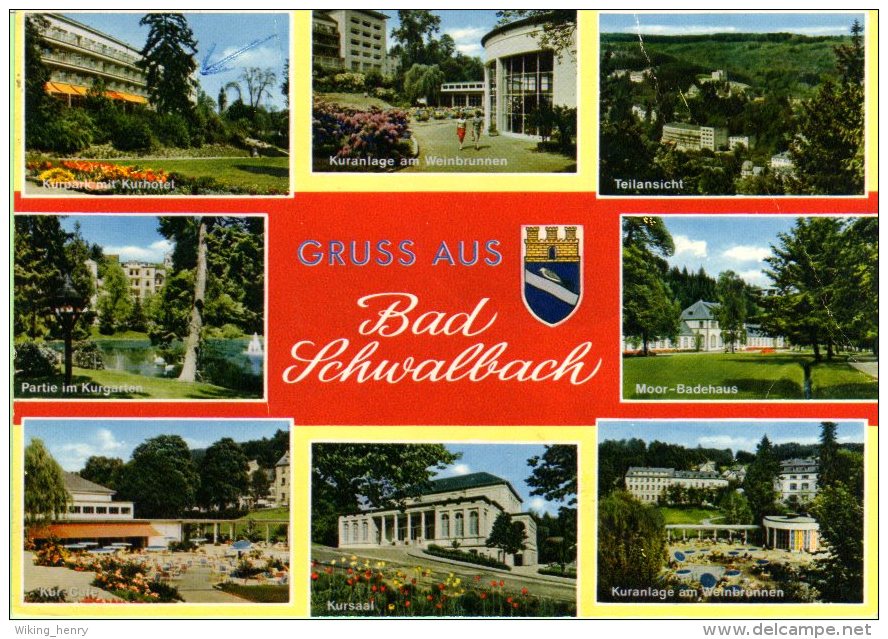 Bad Schwalbach - Mehrbildkarte 9 - Bad Schwalbach