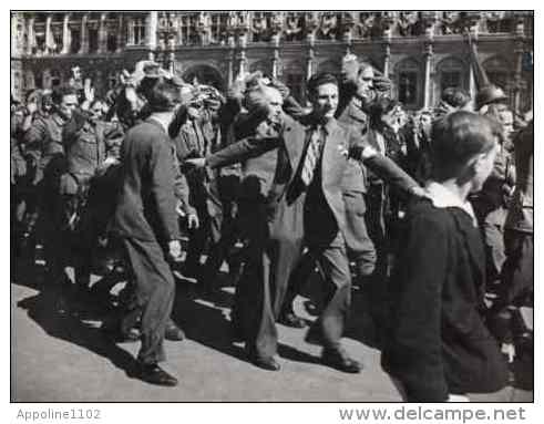 PARIS - 6 PHOTOS LIBERATION - Guerre, Militaire