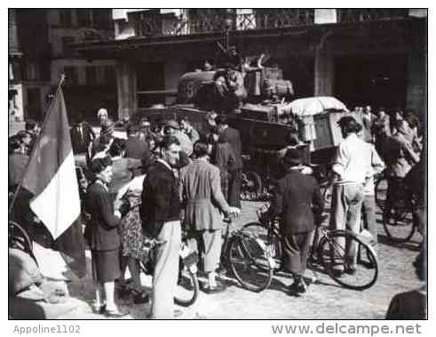 PARIS - 6 PHOTOS LIBERATION - Guerre, Militaire