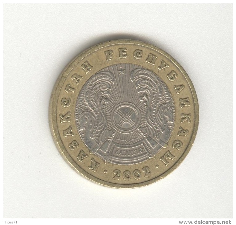 100 Tenge Kazakhstan Bimétallique / Bimetalic 2002 - Kazakhstan