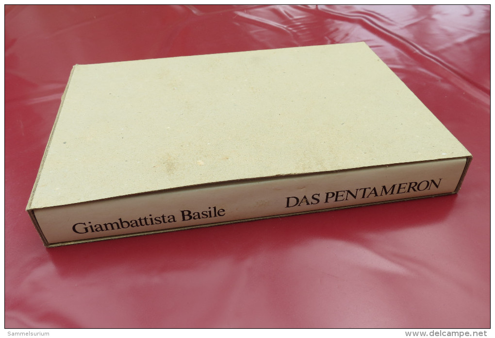 Giambattista Basile "DAS PENTAMERON" oder das Märchen aller Märchen, mit 50 farbigen Pinselzeichnungen von J. Hegenbarth