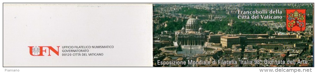 PIA  -  VATICANO - 1998 : Esposizione  Mondiale Di Filatelia  "Italia 98"  -  Carnet   (L 6) - Libretti