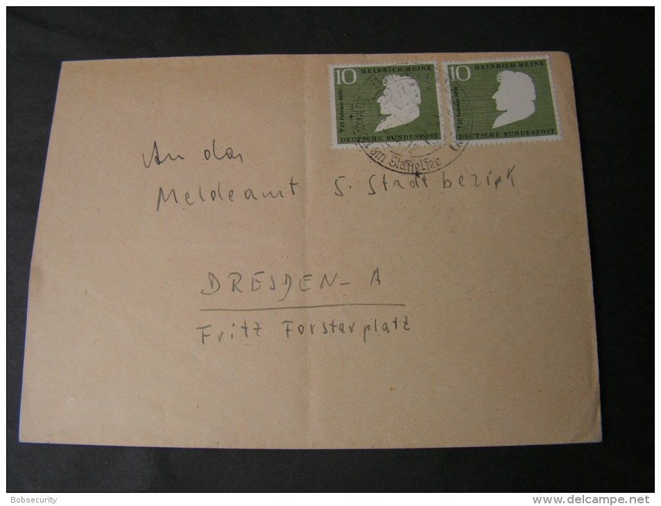 == BRD MeF 1954 - Cartas & Documentos