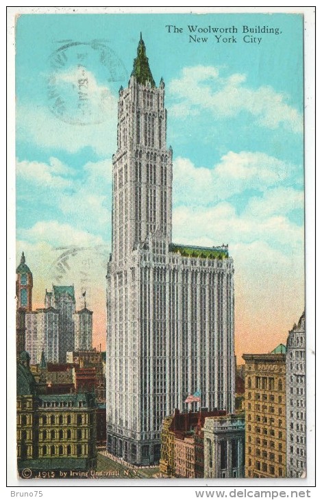 The Woolworth Building, New York City - 1929 - Autres Monuments, édifices