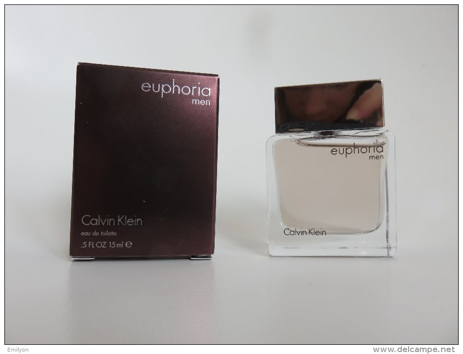 Euphoria Men - Calvin Klein - Miniaturen Flesjes Heer (met Doos)