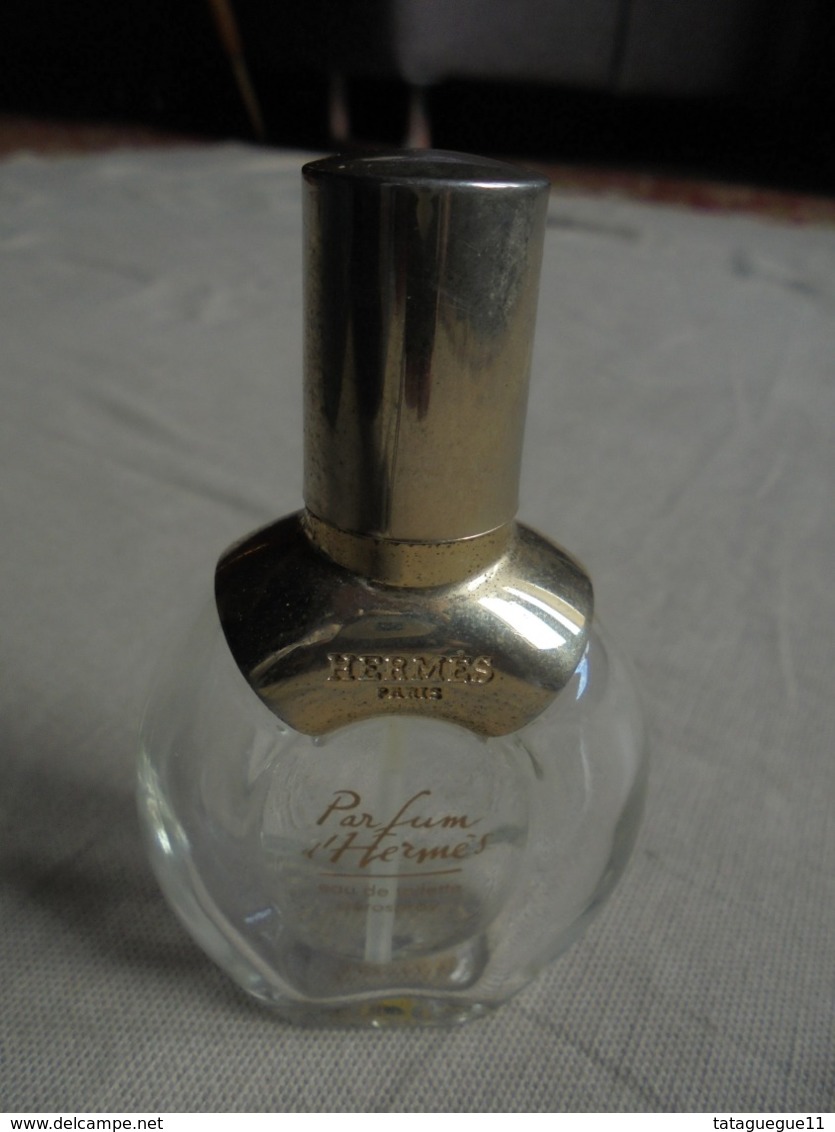 Ancien - Flacon Vaporisateur Eau De Toilette Parfum HERMES Paris (vide) - Frascos (vacíos)