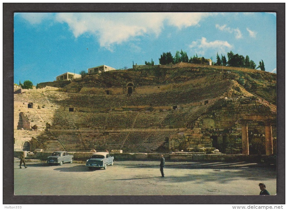 The Roman Amphitheatre - Amman Jordan - Unused 1960s - Please See Scans - Jordan