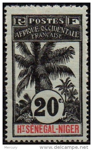 PALMIERS - HAUT-SENEGAL & NIGER - 20 C. Neuf - 1906-08 Palmiers – Faidherbe – Ballay