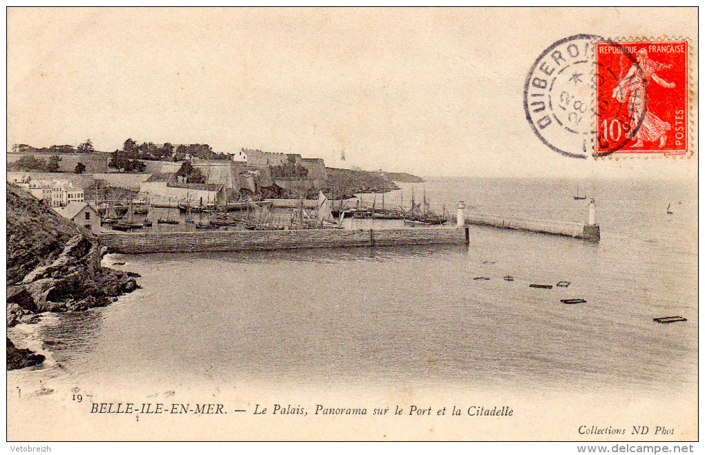 PORT DE PALAIS = ENSEMBLE DE 14 CARTES - Belle Ile En Mer