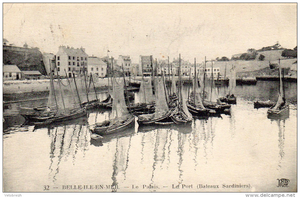 PORT DE PALAIS = ENSEMBLE DE 14 CARTES - Belle Ile En Mer