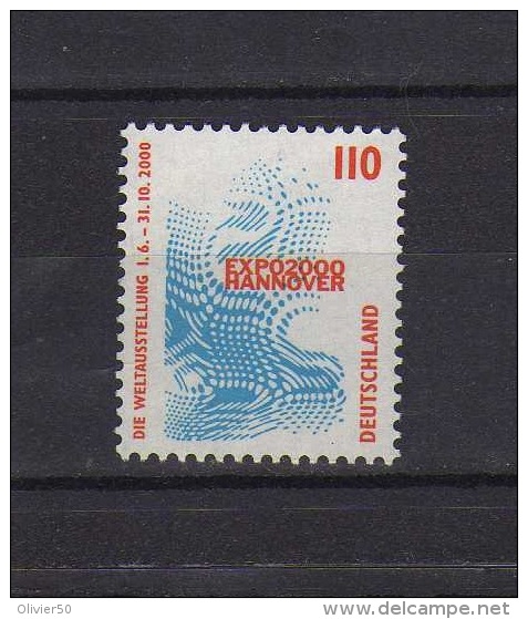 Allemagne (1998)  - "Exposition Universelle De Hambourg"   Neuf** - 2000 – Hannover (Germania)