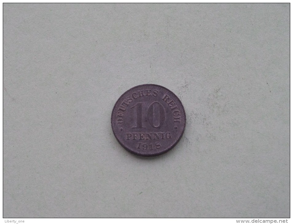 1918 - 10 PFENNIG / KM 26 ( For Grade , Please See Photo ) ! - 10 Pfennig