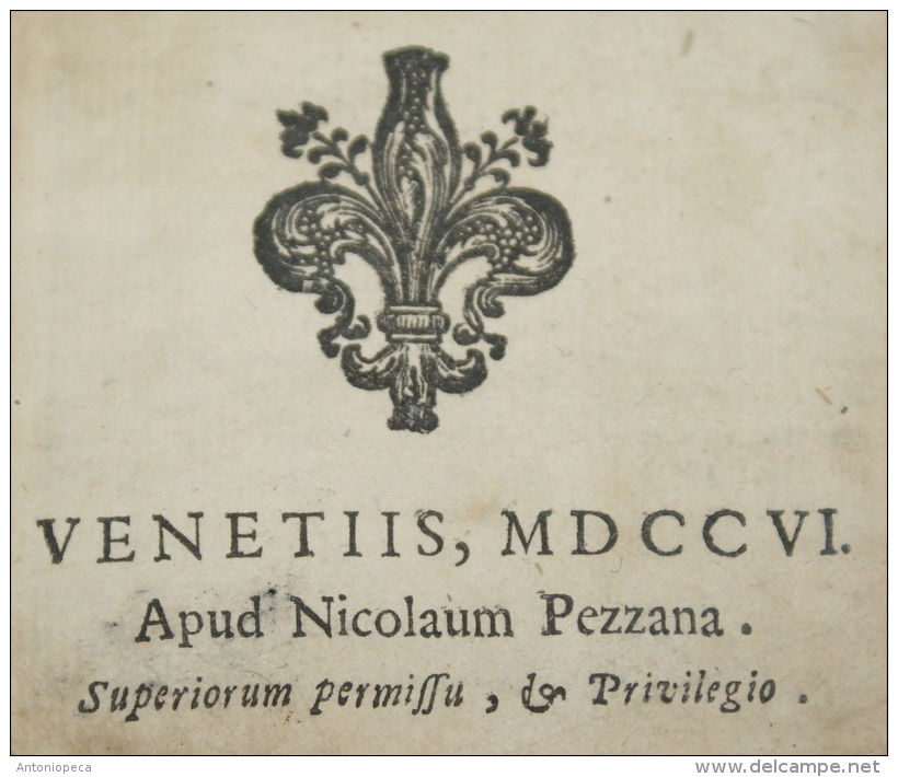 ITALIA 1706 - " T, LIVII PATAVINI HISTORIARUM AB URBE CONDITA LIBRI XLV" OPERA COMPLETA - Libri Vecchi E Da Collezione