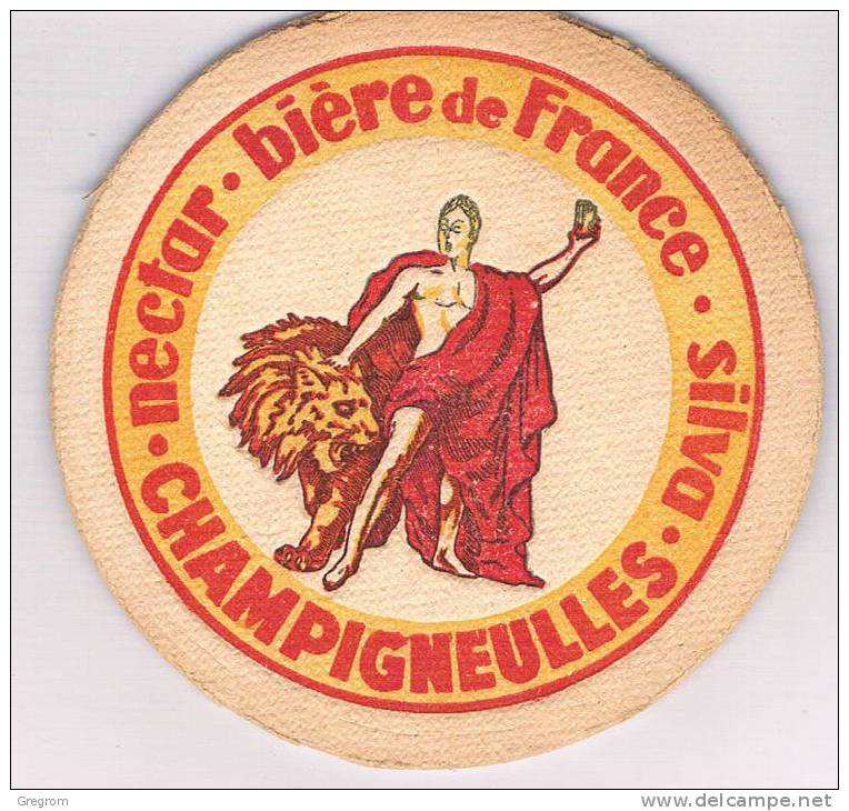 Sous Bock , CHAMPIGNEULLES , Biére De France - Bierdeckel