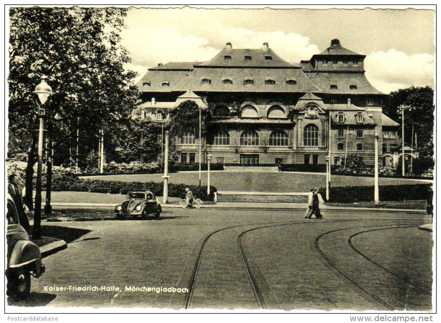 Kaiser-Friedrich-Halle, Mönchengladbach - & Old Cars - Moenchengladbach