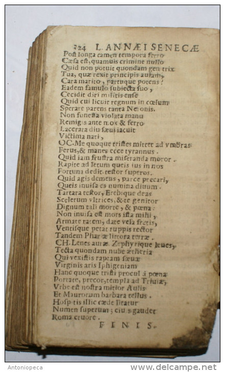 ITALIA 1677 - "SENECAE TRAGEDIAE" L. ANNAEI