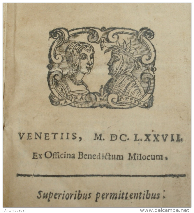 ITALIA 1639 - "JOANNIS RHODII DE ACIA DISSERTATIO AD CORNELII CELSI MENTEM " - Libri Vecchi E Da Collezione