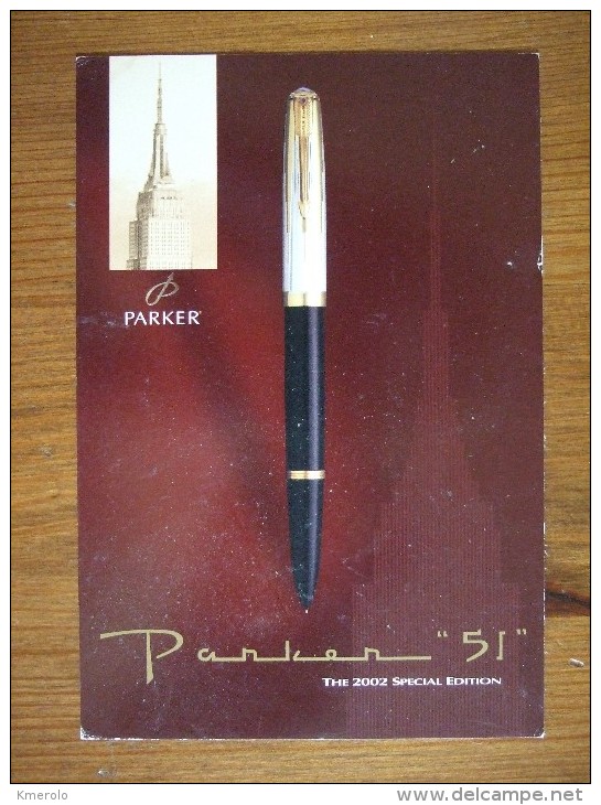 Parker Pen Carte Postale - Pubblicitari