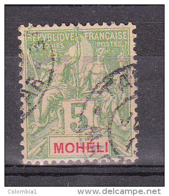 MOHELI YT 4 Oblitéré - Used Stamps