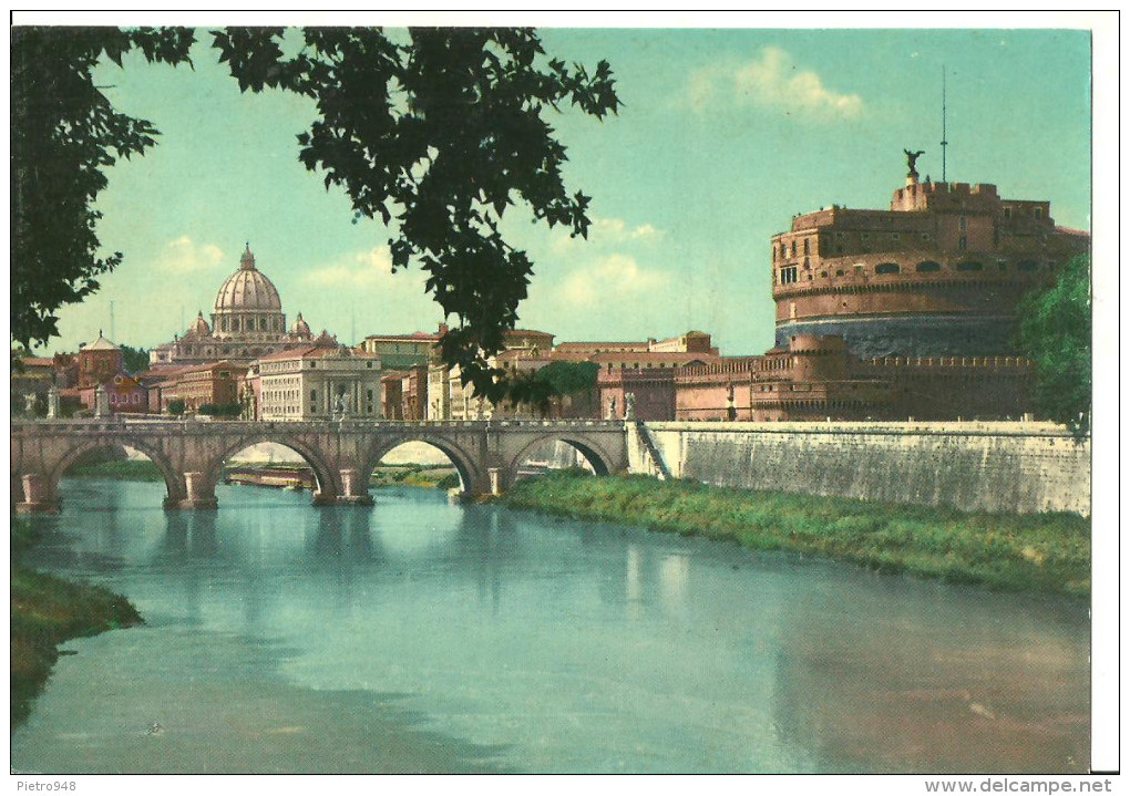 Roma (Lazio) Lungotevere E Castel Sant'Angelo - Ponts