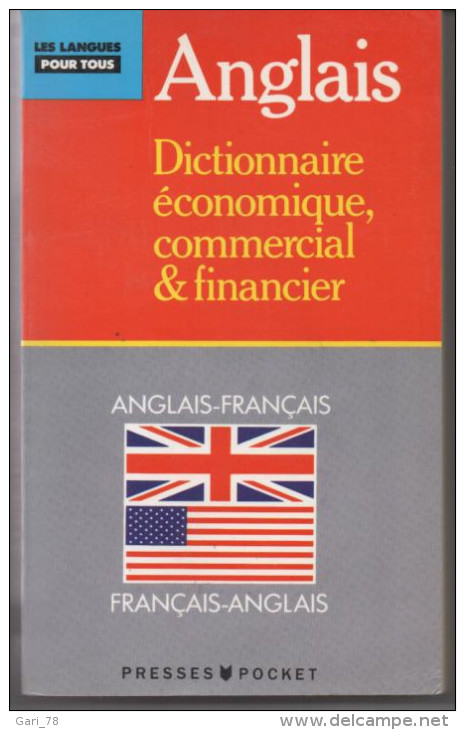 Dictionnaire De L'anglais économique, Commercial Et Financier Anglais-français Et Français-anglais - Dictionnaires