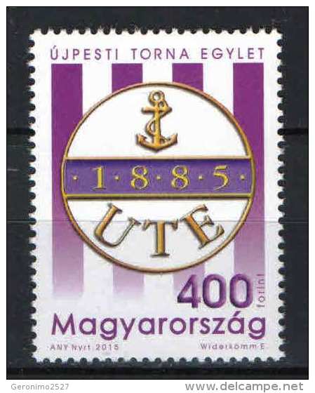 HUNGARY 2015 EVENTS 130 Years Of UJPESTI SPORT CLUB - Fine Set MNH - Unused Stamps