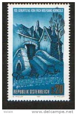 Österreich 1997:  "E.W.Korngold" Postfrisch - Neufs