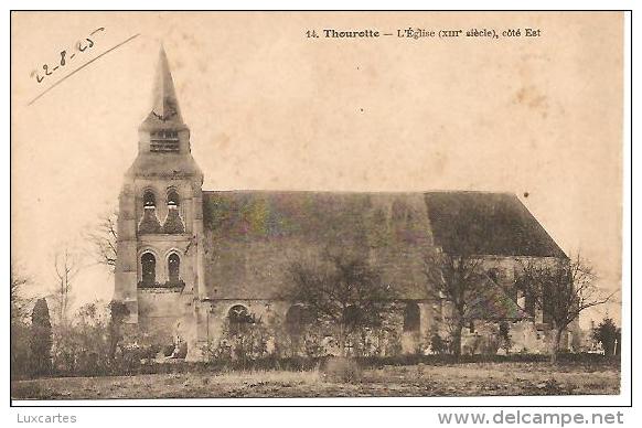 14. THOUROTTE. L' EGLISE. COTE EST. - Thourotte