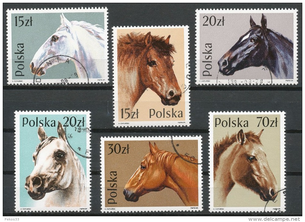 Polen   - Mi.Nr.   3190 - 3195  -      Gestempelt - Gebraucht