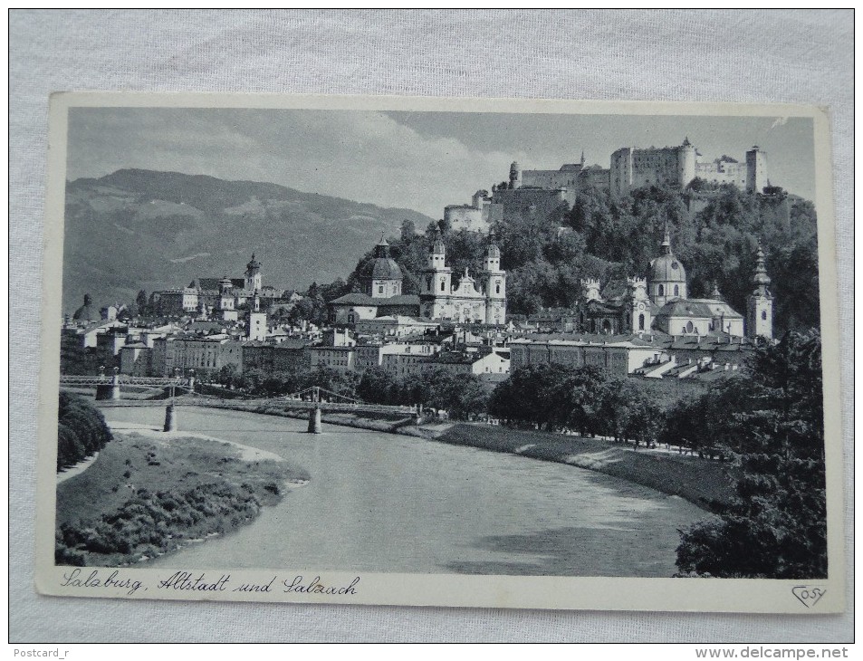 Salzburg - Altstadt Und Salzach A11 - Other & Unclassified