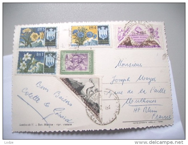 San Marino With Nice Stamps - San Marino