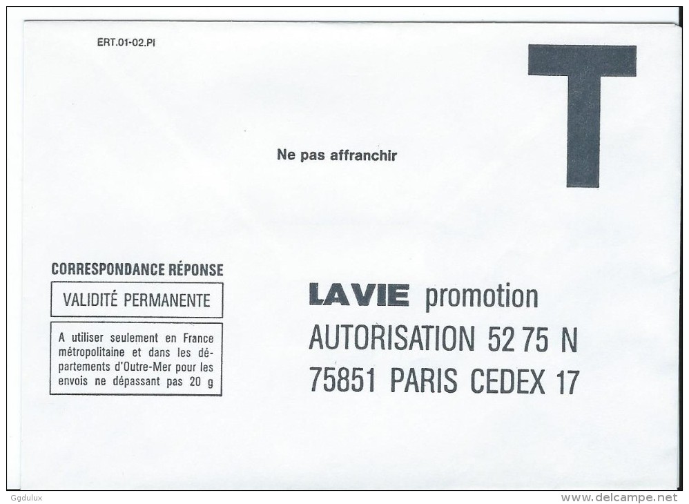 La Vie - Cards/T Return Covers