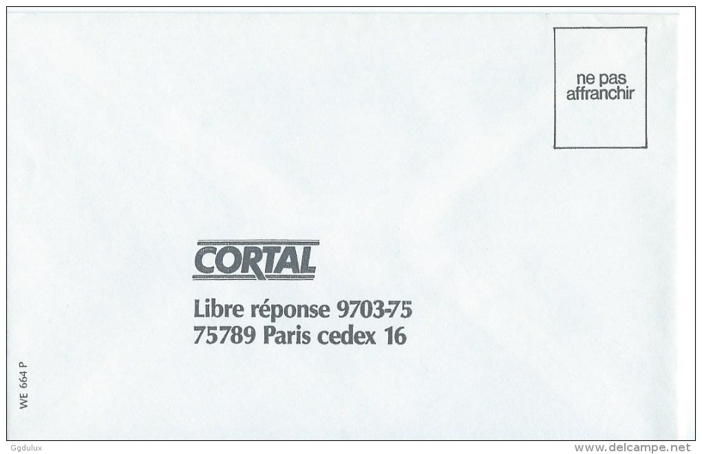Cortal - Cartes/Enveloppes Réponse T