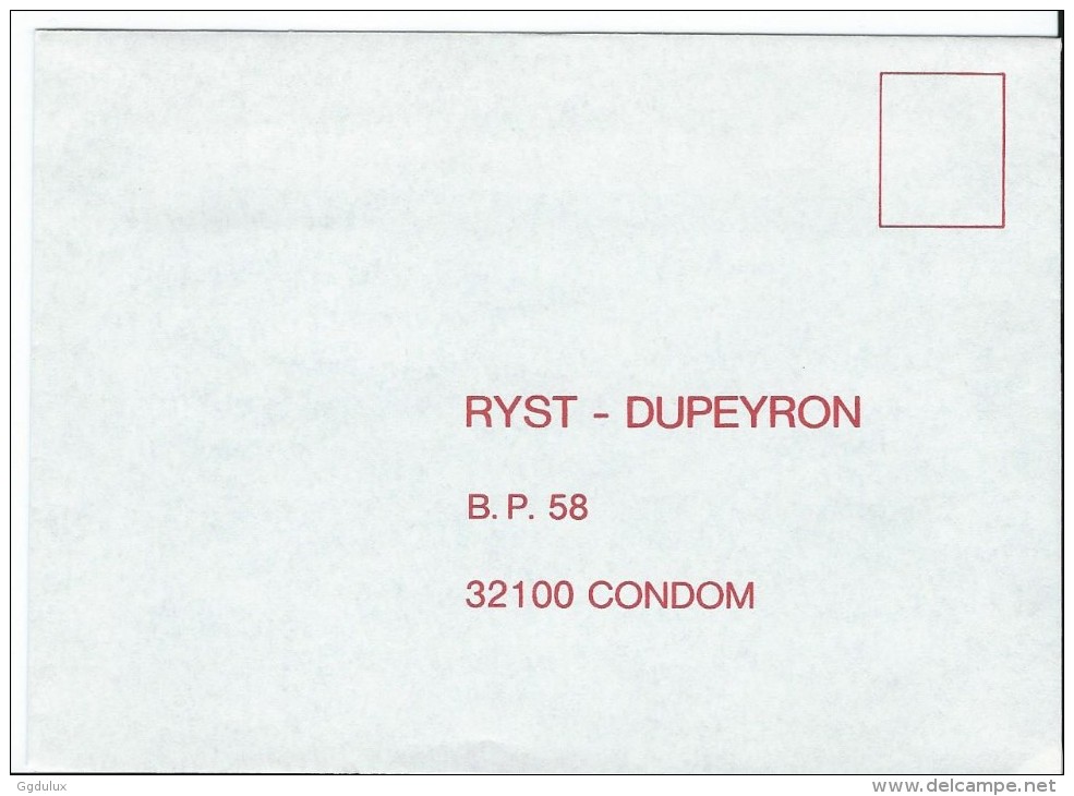 Ryst Dupeyron - Cartes/Enveloppes Réponse T