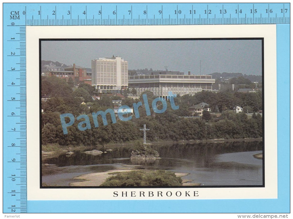 CPM Sherbroke Quebec ( Collège  Rocher Mena'Sen  ) Carte Postale Postcard ,2 Scans - Sherbrooke