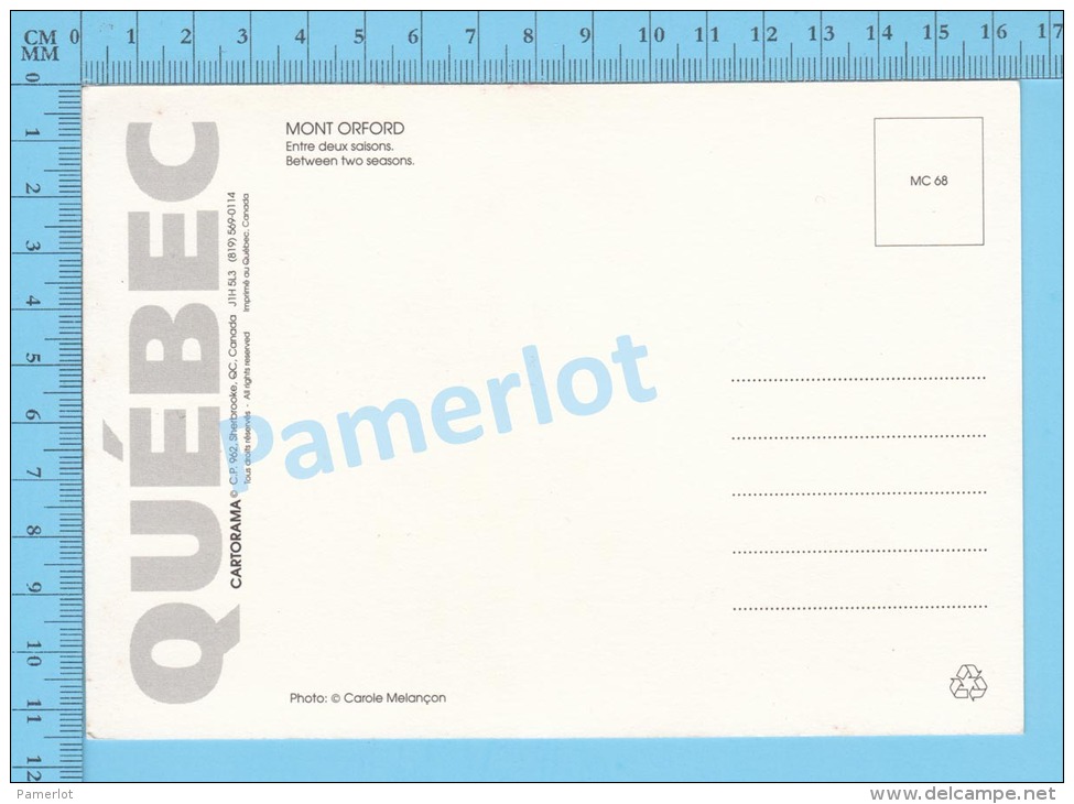 CPM Sherbrooke Quebec ( Domaine Howard Par Renaud Thomas ) Carte Postale Postcard ,2 Scans - Sherbrooke