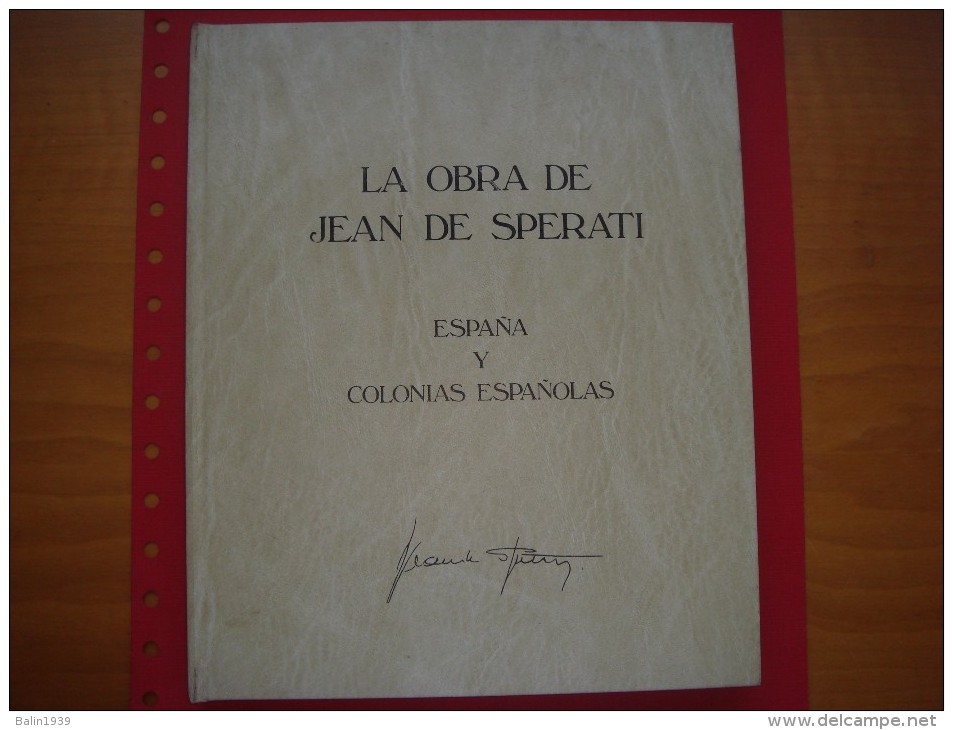 La Obra De Jean Sperati - España Y Colonias Españolas - Autres & Non Classés