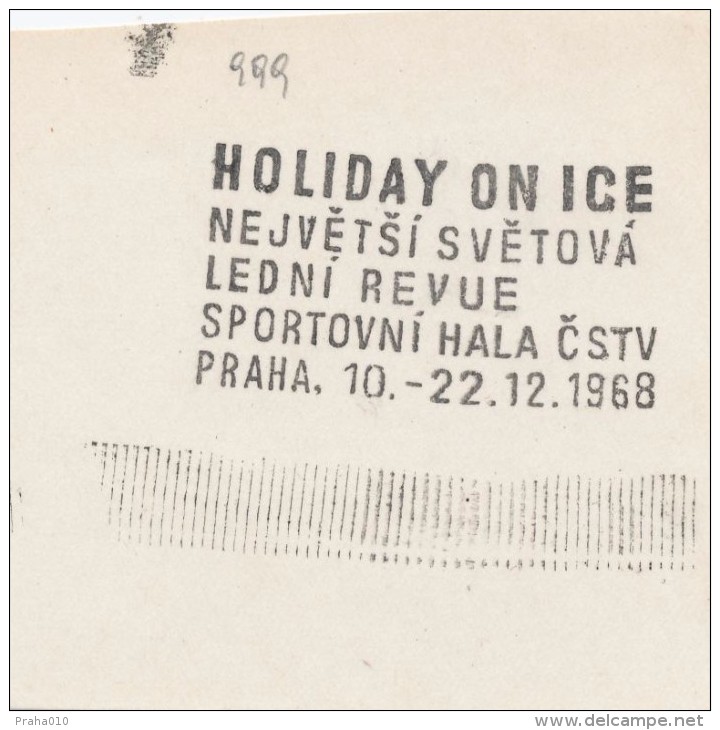 J2388 - Czechoslovakia (1945-79) Control Imprint Stamp Machine (R!): Holiday On Ice; World´s Biggest Ice Show; Sports .. - Proofs & Reprints