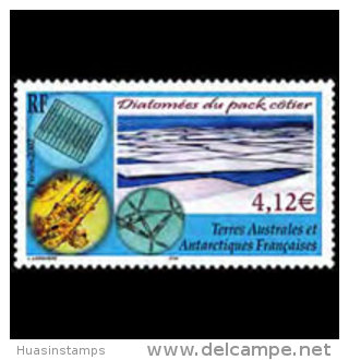 FR.S.&amp; ANTARCT 2002 - Scott# 309 Ice Diatoms Set Of 1 MNH - Nuevos