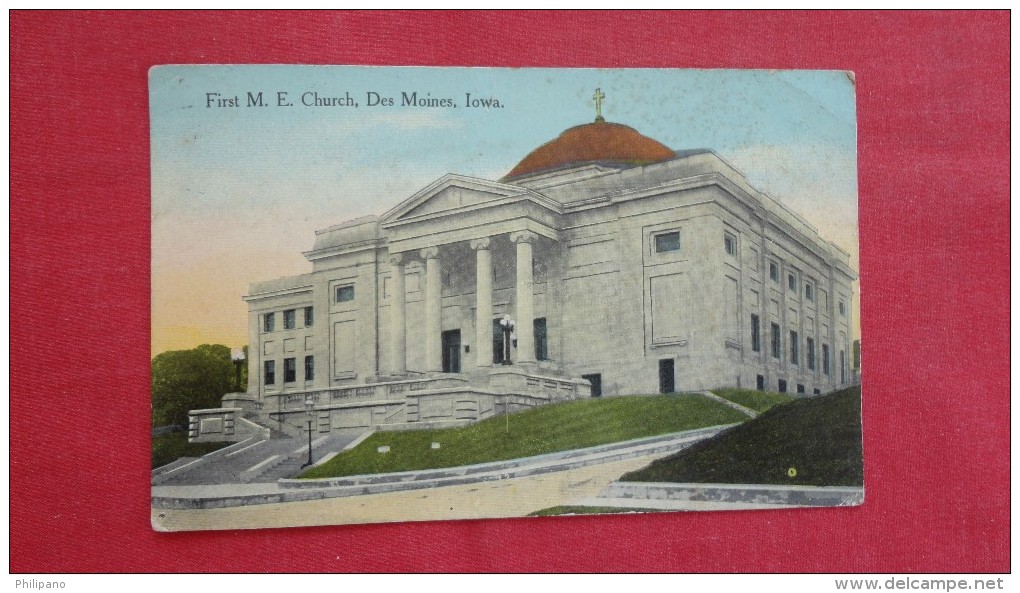 - Iowa> Des Moines  M E Church  ---  ----------   ---------1868 - Des Moines