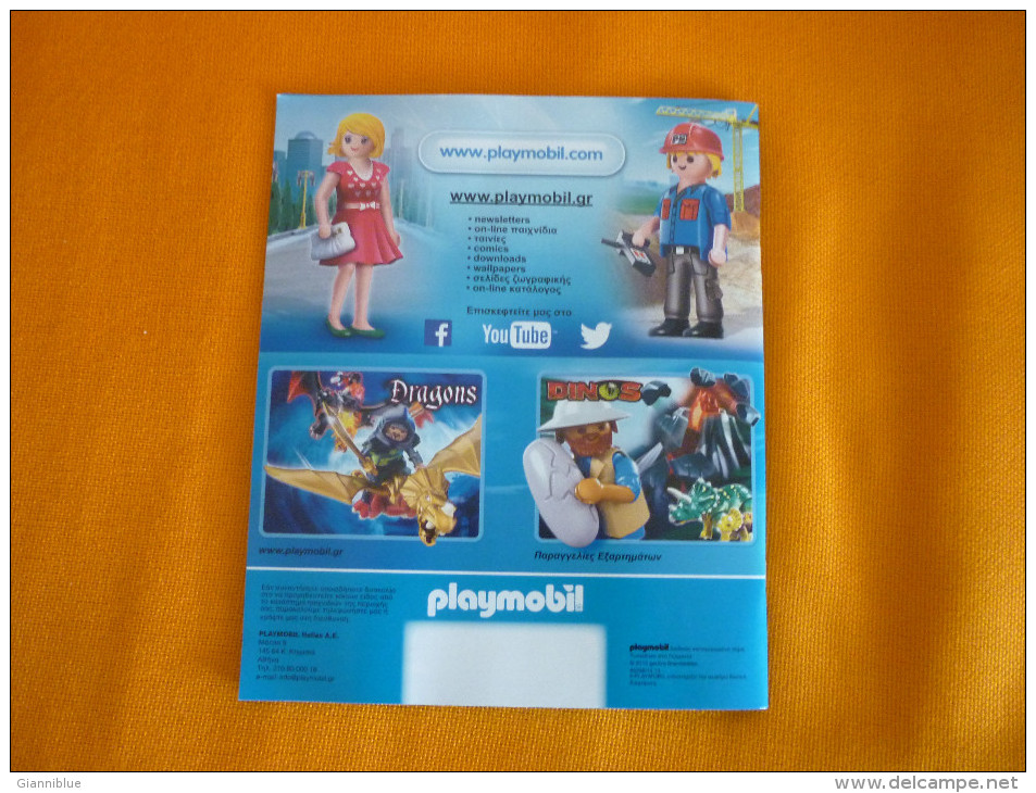 Greek Playmobil Collectible Catalog Catalogue 1974-2014 40 Years Celebration - Playmobil