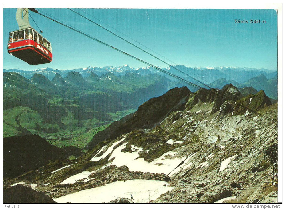Monte Santis (Appenzello/San Gallo, Svizzera) Cabinovia/Funivia, Telecabine - Altri & Non Classificati
