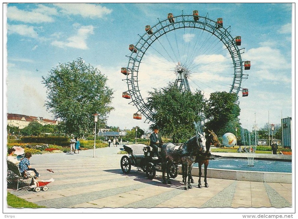 Vienne - Le Prater Et La Roue Géante - Prater