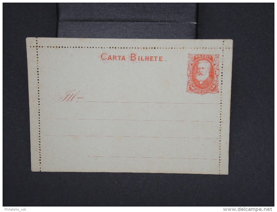 BRESIL-Entier Postal (carte Lettre )non Voyagée   à Voir P6735 - Postwaardestukken